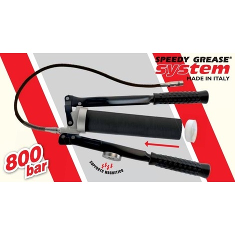 SIRINGA DOPPIA LEVA CON CARTUCCIA 400GR.